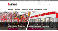 Desktop Screenshot of gemac.de