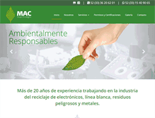 Tablet Screenshot of gemac.com.mx
